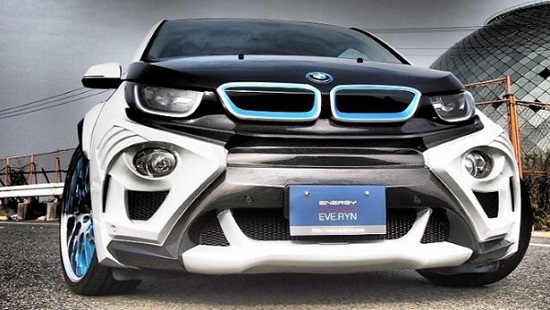 BMW i3 vừa chào đời đã được độ hầm hố